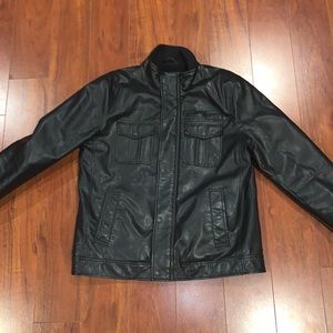 Bass Faux Leather Jacket